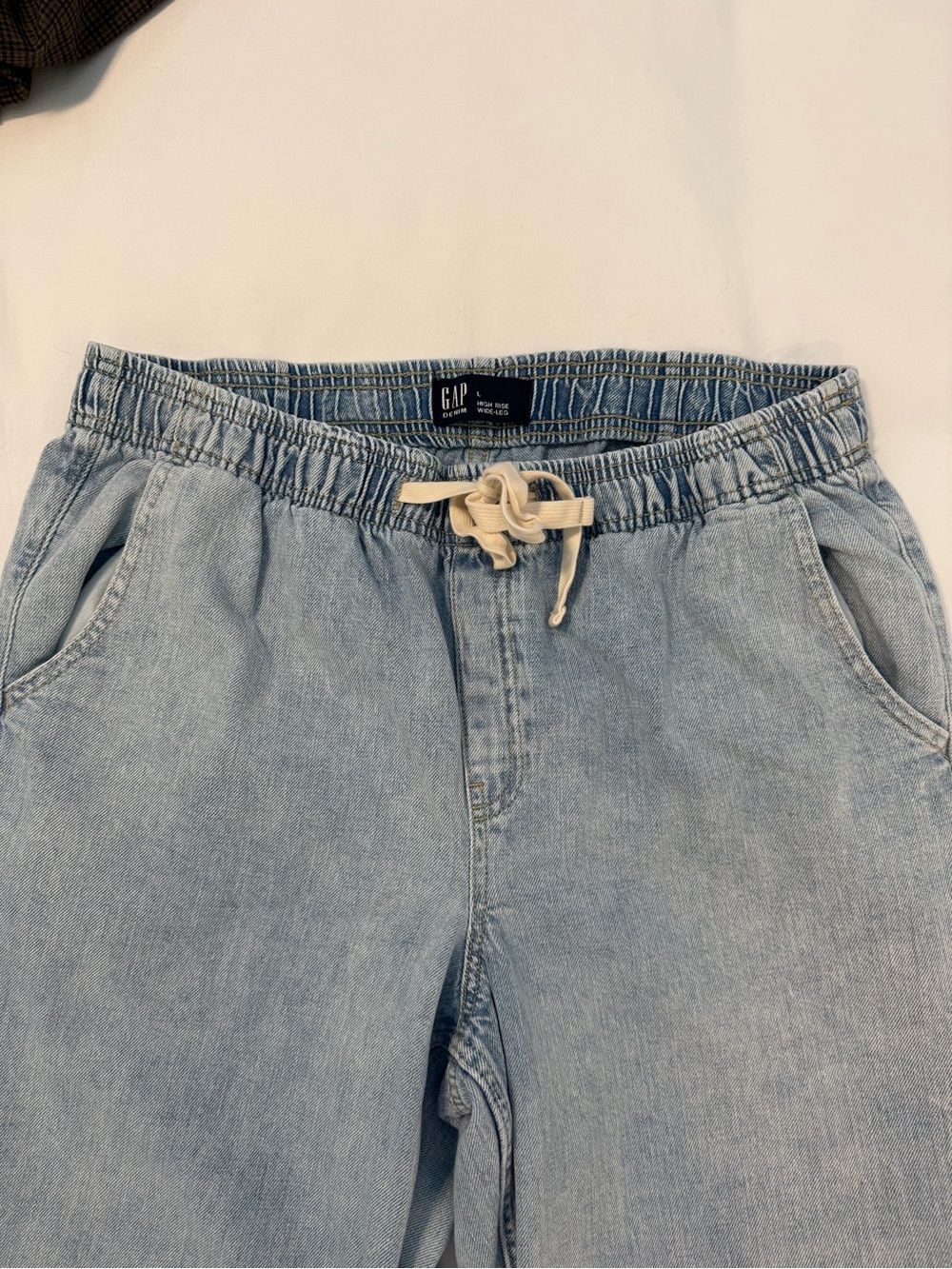 GAP Light Blue Drawstring Pants